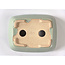 Maceta rectangular Seto azul menta - 105 x 84 x 25 mm