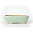 Rectangular minty blue Seto pot - 105 x 83 x 30 mm