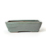 Maceta rectangular Seto verde azulado - 103 x 84 x 25 mm