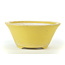 Ronde gele Seifu-pot - 118 x 118 x 50 mm