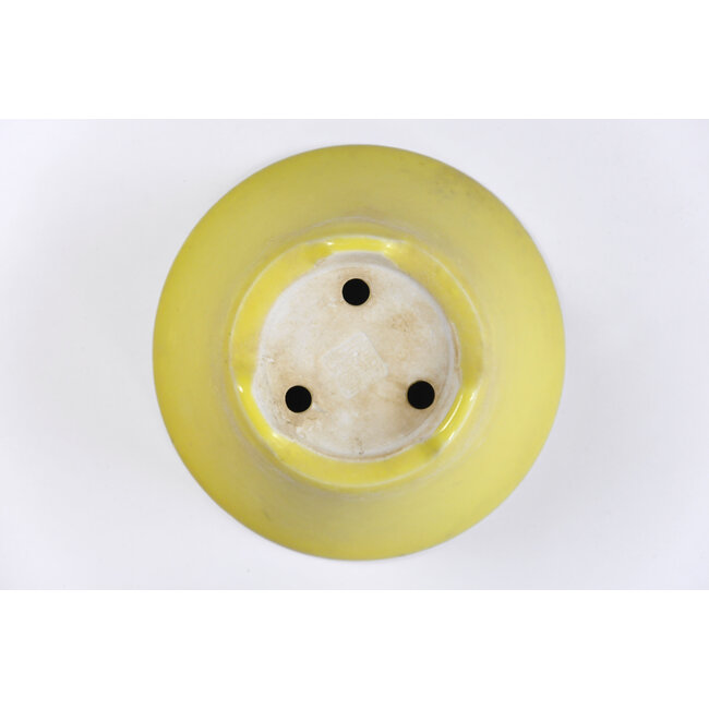 Vaso Seifu giallo tondo - 118 x 118 x 50 mm
