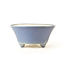 Round blue Seifu pot - 119 x 119 x 55 mm