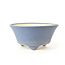 Ronde blauwe Seifu-pot - 119 x 119 x 55 mm