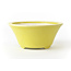 Round yellow Seifu pot - 119 x 119 x 50 mm