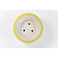 Pot Seifu rond jaune - 119 x 119 x 50 mm