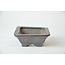 Rechteckiger unglasierter Hattori-Bonsai-Topf - 91 x 69 x 25 mm