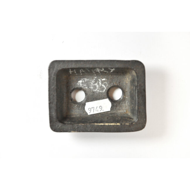 Pot à bonsaï Hattori rectangulaire non émaillé - 91 x 69 x 25 mm