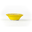 Round yellow Biko bonsai pot - 66 x 66 x 20 mm