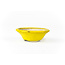 Round yellow Biko bonsai pot - 66 x 66 x 20 mm