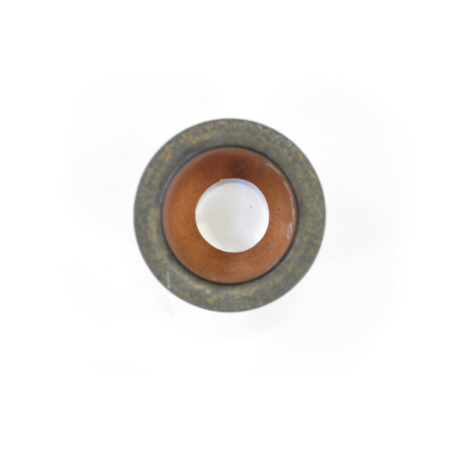 Unglazed Fukiran pot - 100 x 100 x 70 mm