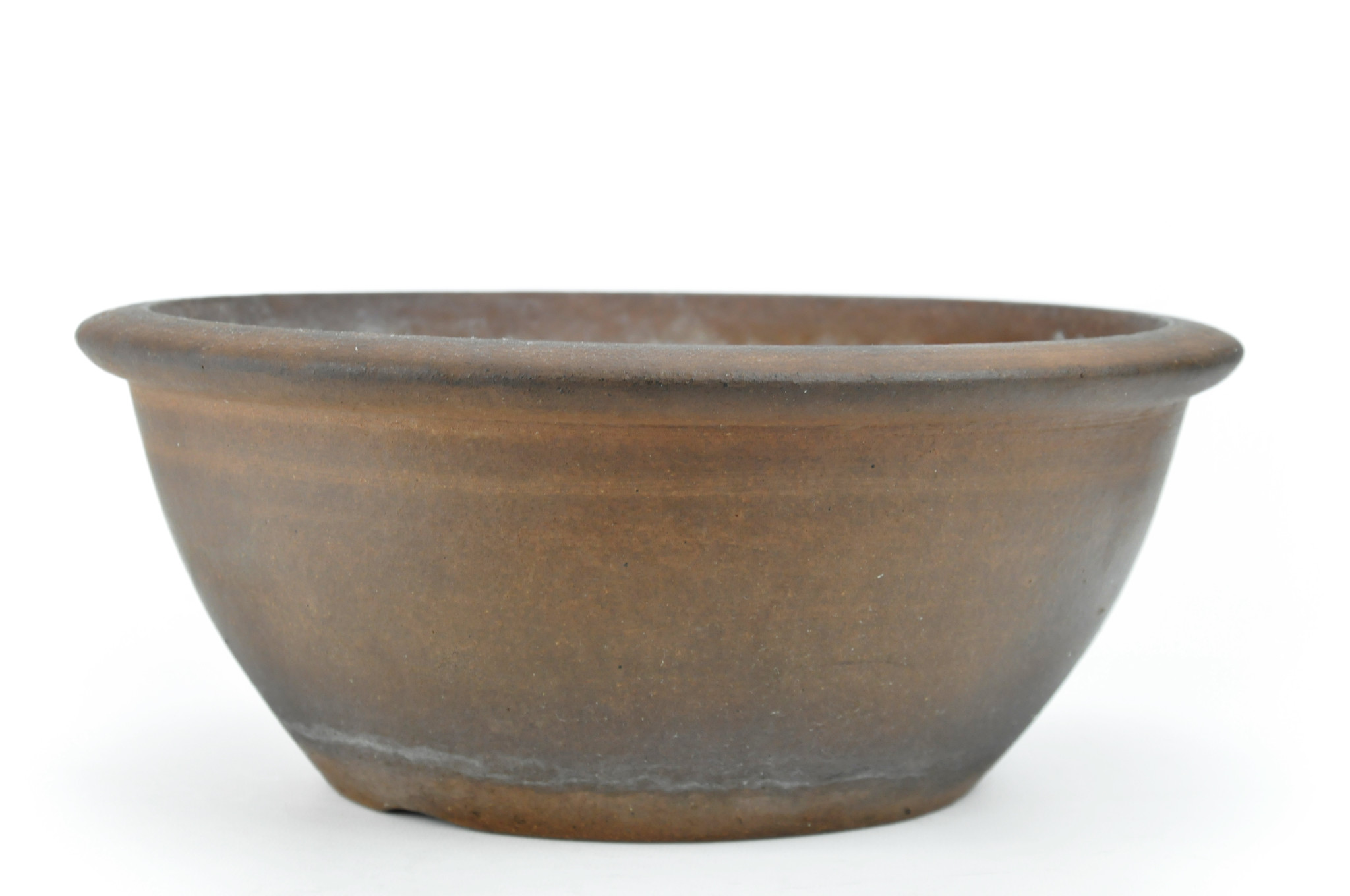 29 8 cm round  unglazed handmade bonsai  pot  by Shozan from 