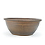 Round unglazed Shozan bonsai pot - 298 x 298 x 120 mm