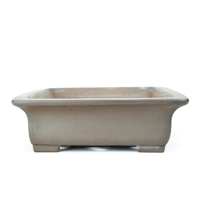 Vaso bonsai Yushi rettangolare non smaltato - 435 x 350 x 110 mm