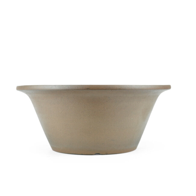 Maceta de Bonsai Keizan redondo sin esmaltar - 392 x 392 x 175 mm