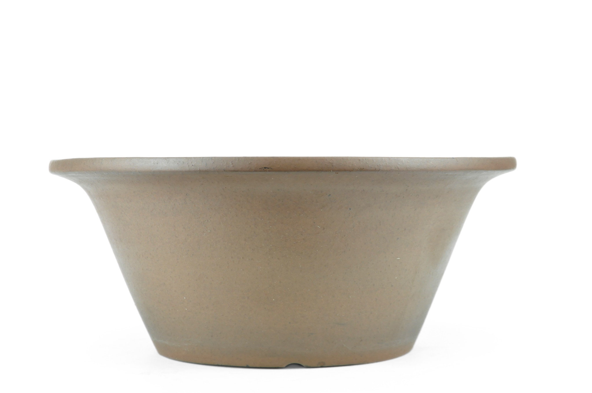 Bol à Bonsaï Carré Avec Soucoupe - Taille 2, Marron Olive, Modèle G81 - 14.5x11.3x6.6 Cm - Pour Intérieur