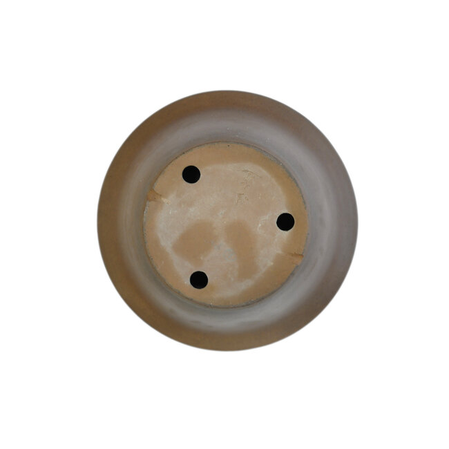 Maceta de Bonsai Keizan redondo sin esmaltar - 392 x 392 x 175 mm