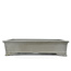 Rectangular unglazed Kataoka bonsai pot - 375 x 255 x 85 mm