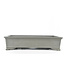 Rectangular unglazed Kataoka bonsai pot - 375 x 255 x 85 mm