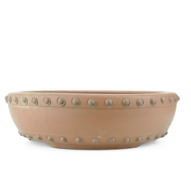 Vaso bonsai Shozan tondo non smaltato - 379 x 379 x 101 mm