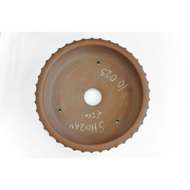 Vaso bonsai Shozan tondo non smaltato - 379 x 379 x 101 mm