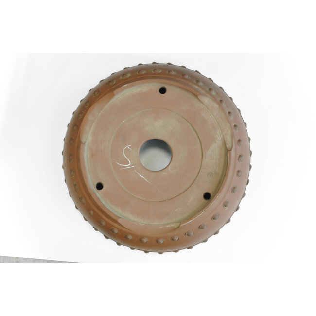 Pot à bonsaï Shozan rond non émaillé - 379 x 379 x 101 mm