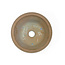 Maceta de bonsai Shozan redondo sin esmaltar - 362 x 362 x 120 mm