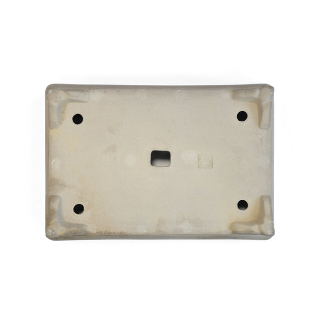 Pot à bonsaï rectangulaire non émaillé Kataoka - 373 x 253 x 85 mm
