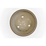 Maceta redondo de bonsai Shozan sin esmaltar - 260 x 260 x 65 mm