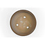 Pot à bonsaï Shozan rond non émaillé - 259 x 259 x 65 mm