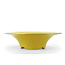 Pot à bonsaï Shiraku rond jaune - 315 x 315 x 90 mm