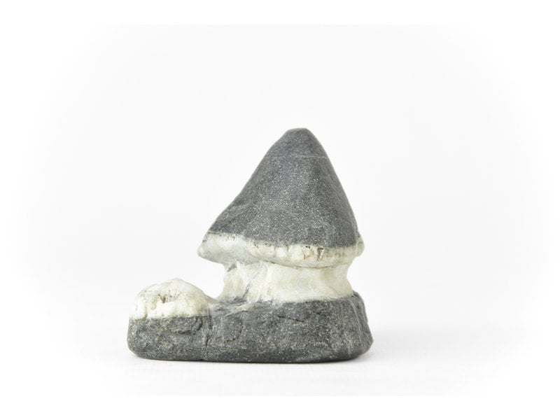 80 mm suiseki from Japan in hut stone style