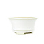 Ronde witte Bikou bonsai pot - 110 x 110 x 60 mm