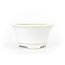 Pot à bonsaï Bikou rond blanc - 110 x 110 x 60 mm