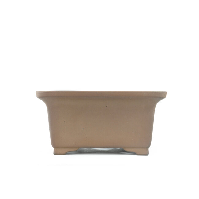 Square unglazed Kataoka bonsai pot - 300 x 300 x 145 mm