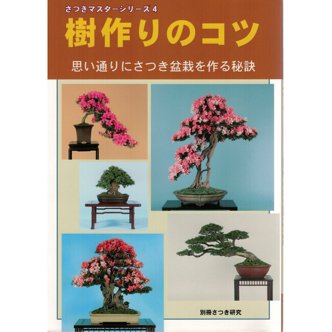 Cómo hacer satsuki bonsai no. 4 | Sr. Masamiyama | Tochinoha | 2017 | Japón | libro de bolsillo