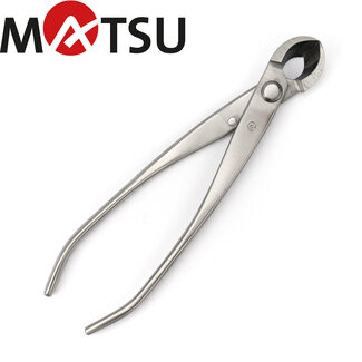 Matsu Stainless steel concave pliers 'spherical' 180 mm | Matsu Bonsai Tools