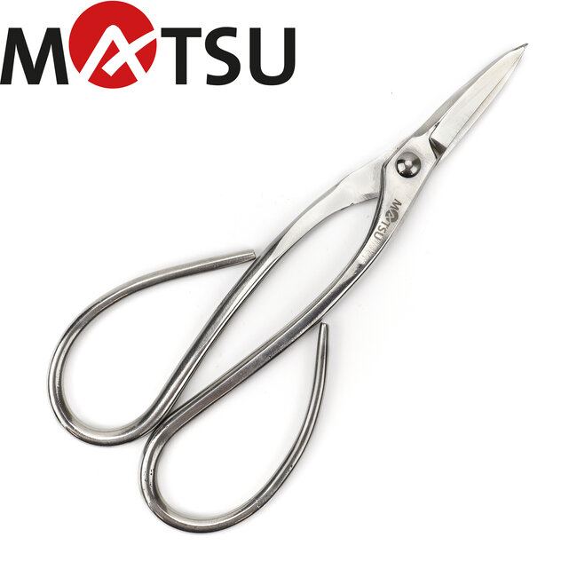 Hand made, stainless steel scissors 16,5 cm | Matsu Bonsai Tools