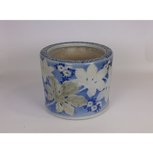 Japanese Hibachi Flower Pot Porcelain 25 cm