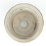 Round multicolor Kutani bonsai pot - 74 x 74 x 59 mm