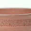 Oval unglazed Itou Tonyo bonsai pot - 145 x 129 x 49 mm