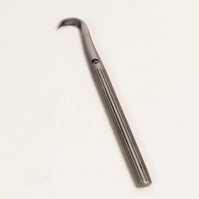 Strumento Jin - sgorbia 190 mm - gancio tondo