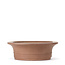 Vaso bonsai Sheibon ovale non smaltato - 285 x 235 x 80 mm