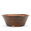 Pot à bonsaï rond brun Bonsaï - 115 x 115 x 50 mm