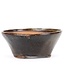 Ronde bruine Bonsai bonsai pot - 110 x 110 x 50 mm