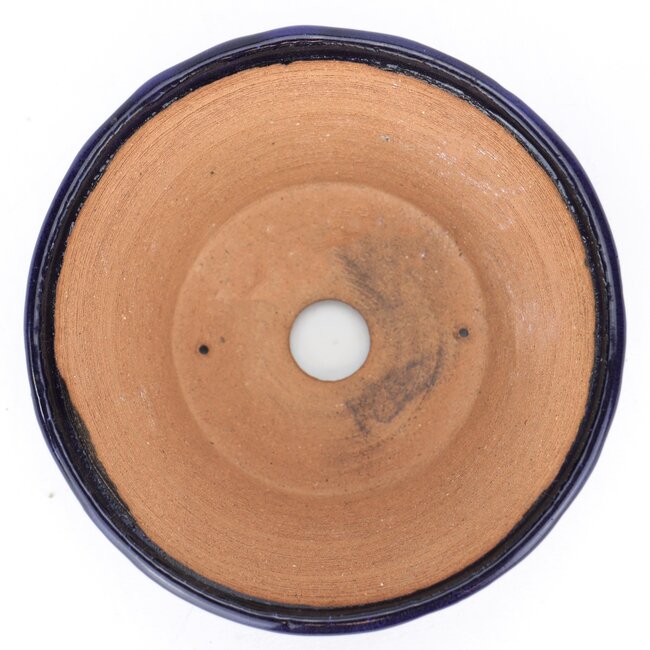 Pot à bonsaï rond bleu Bonsaï - 120 x 120 x 55 mm