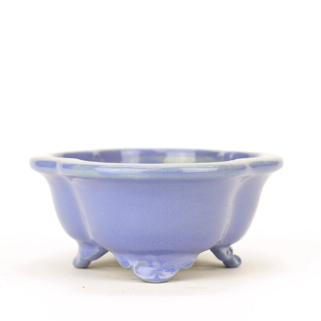 Maceta de bonsái Shouzan azul Mokko - 130 x 115 x 50 mm