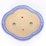 Mokko blue Shouzan bonsai pot - 130 x 115 x 50 mm