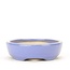 Pot à bonsaï Shouzan ovale bleu - 105 x 85 x 25 mm