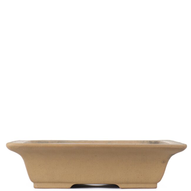 Vaso bonsai rettangolare marrone di Shoko - 305 x 245 x 78 mm