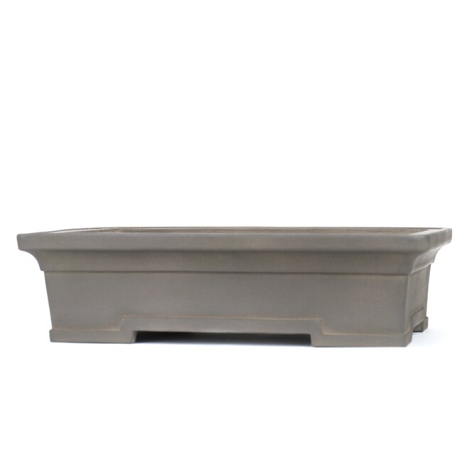 Pot à bonsaï rectangulaire non émaillé Yamaaki - 425 x 315 x 115 mm